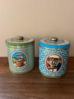 Vintage Albert Heijn Blikken Set van 2 stuks. Anno 1887, Antiek en Kunst, Ophalen of Verzenden