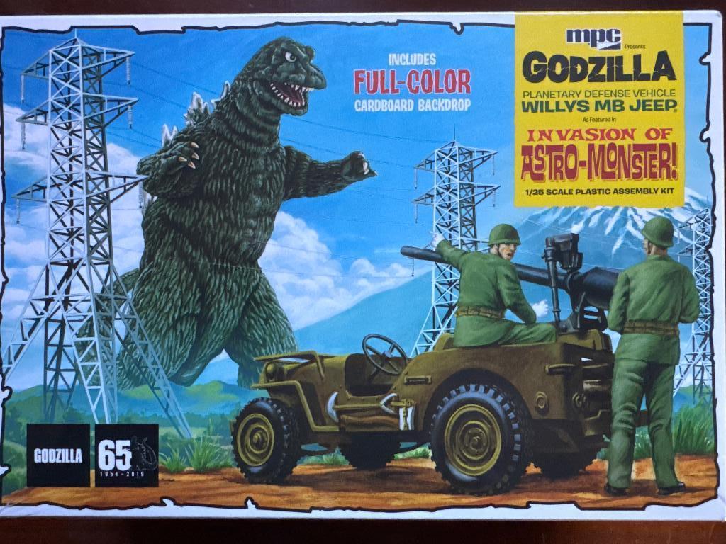 MPC 1/25 Godzilla 882-12, Overige merken, Auto, Groter dan 1:32, Nieuw