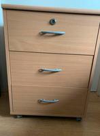 Ladekast op wielen, Huis en Inrichting, Kasten | Ladekasten, Ophalen, Minder dan 50 cm, Gebruikt, 3 of 4 laden