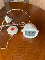 Wekker voor Doven/Slechthorenden, Ophalen, Gebruikt, Digitaal, Wekker of Tafelklok