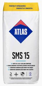 Atlas SMS 15 - Egaline 1-15 mm - 25 kg - cementgebonden, Ophalen, Overige materialen, 30 cm of meer, 50 tot 150 cm