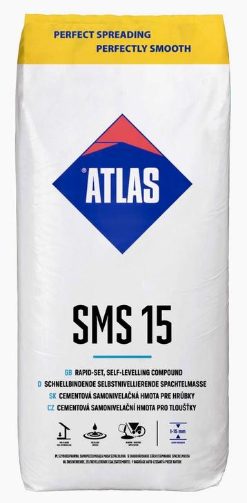 Atlas SMS 15 - Egaline 1-15 mm - 25 kg - cementgebonden beschikbaar voor biedingen