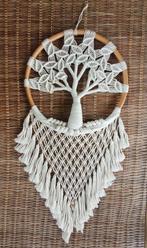 Macrame levensboom/ Dromenvanger drsnee 45 cm, Huis en Inrichting, Woonaccessoires | Wanddecoraties, Nieuw, Ophalen of Verzenden