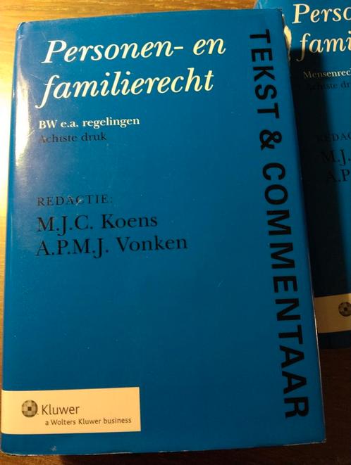 Personen en Familierecht, Boeken, Wetenschap, Gelezen, Overige wetenschappen, Verzenden