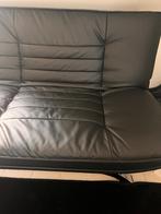 Slaapbank, Ophalen, Gebruikt, Leer, Driepersoons