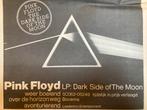 Paginagrote A4 advertentie PINK FLOYD Dark Side Of release, Cd's en Dvd's, Vinyl | Rock, Ophalen of Verzenden