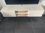 Goossens tv meubel wit, Ophalen, Gebruikt, 100 tot 150 cm, Minder dan 100 cm