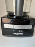 Magimix keukenmachine C3200 XL. Zwart. 2,6l., Ophalen of Verzenden, Zo goed als nieuw