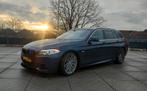 535IX touring F11 M-pakket.20"carplay gereviseerde motor., Auto's, Automaat, Blauw, Leder, Stationwagon