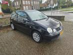 Volkswagen Polo 1.4 55KW 2003 Zwart, Auto's, Volkswagen, Origineel Nederlands, Te koop, 5 stoelen, Benzine