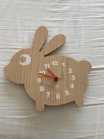 Konijn klok voor babykamer vh merk Jip, Ophalen of Verzenden, Zo goed als nieuw, Wanddecoratie