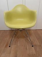 Vitra DAR chroom onderstel / groene kuip, Ophalen, Overige kleuren, Zo goed als nieuw, Eén