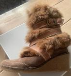 Bruine laarsjes, Ophalen of Verzenden, Zo goed als nieuw