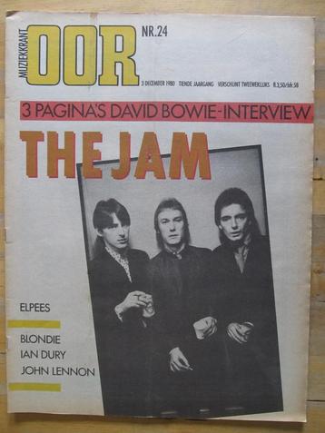 OOR 24 1980 TheJam David Bowie Ratata Comsat Angels Cockburn beschikbaar voor biedingen