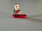Kerstman op mini wasknijpers NIEUW, Ophalen, Nieuw, Materiaal