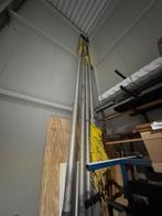 Aluminium vlaggenmast 8 meter, Ophalen, Zo goed als nieuw, Overige typen, 5 meter of hoger