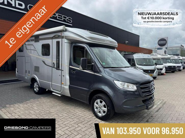 Hymer MLT 580 Edition One Enkele Bedden Zonnepanelen 2x Airc, Caravans en Kamperen, Campers, Bedrijf, tot en met 3, Half-integraal