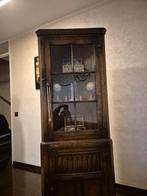 Antieke eiken hoekkast, Antiek, Eikenhout, Minder dan 25 cm, 150 tot 200 cm