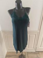 Nina von c slipdress nachthemd maat 42, Kleding | Dames, Verzenden, Groen, Nachtkleding