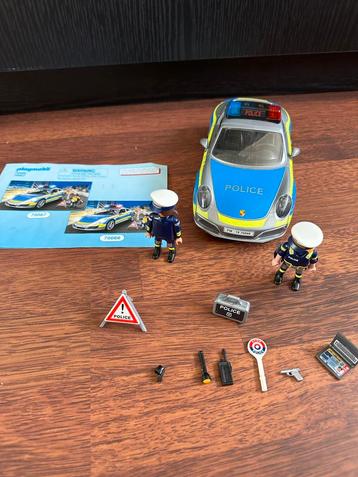 Playmobil Porsche 911  Politie. nr 70066