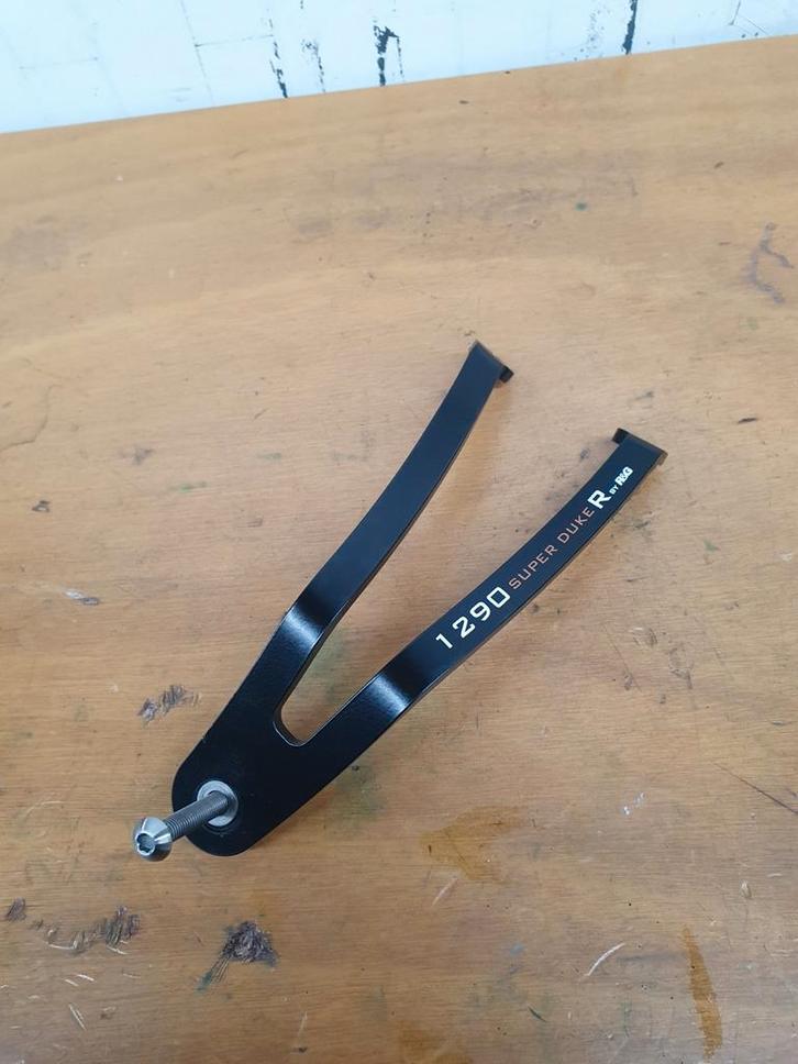 1290 Superduke R gen 1-2 uitlaatbeugel R&G, Motoren, Accessoires | Overige, Zo goed als nieuw, Ophalen of Verzenden