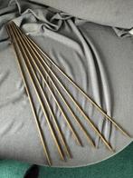 Antieke Koperen Traproeden - 7 Stuks (60cm), Ophalen of Verzenden