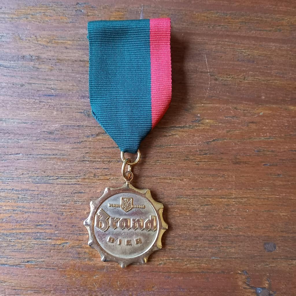 Medaille Brandbier, Ophalen of Verzenden, Overige materialen