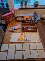 Ontzettend veel Vintage Ministeck met platen en voorbeelden, Ophalen of Verzenden