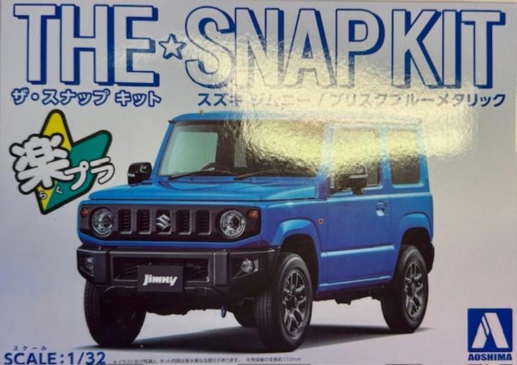 Coelianmodels, Aoshima, 05808, Suzuki Jimny, 1/32, € 17,99, Hobby en Vrije tijd, Modelbouw | Auto's en Voertuigen, Nieuw, Auto
