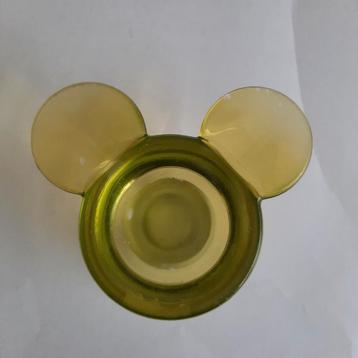 Mickey Mouse Walt Disney Leonardo glazen waxinelichthouder beschikbaar voor biedingen