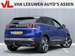 Peugeot 3008 1.6 e-THP GT Line, Auto's, Peugeot, 4 cilinders, Blauw, Leder, Bedrijf