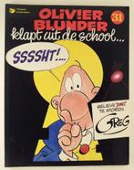 Greg - Olivier Blunder klapt uit de school, Eén stripboek, Verzenden, Gelezen