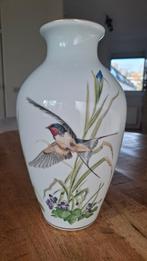 The Meadowland Bird Vase, Franklin Porcelain, Antiek en Kunst, Ophalen