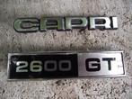 Ford capri 2600 GT badge, Ophalen of Verzenden, Ford, Motorkap