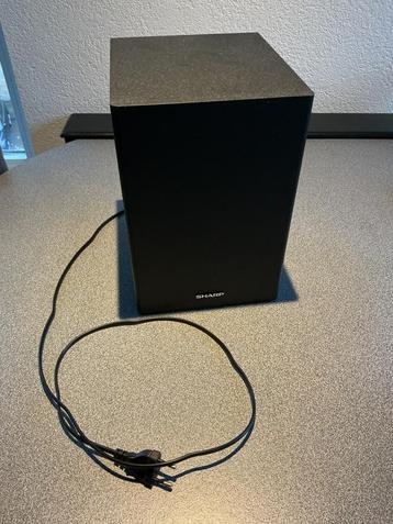 Sharp Draadloze Subwoofer 25W beschikbaar voor biedingen