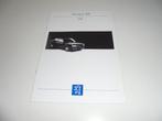 brochure Peugeot 309 GTI  1993, Ophalen of Verzenden, Zo goed als nieuw, Peugeot