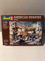 Revell 1:76 Amerikaanse US Army Infantry Figuren Bouwdoos, Ophalen of Verzenden, Zo goed als nieuw, 1:35 tot 1:50, Figuur of Figuren