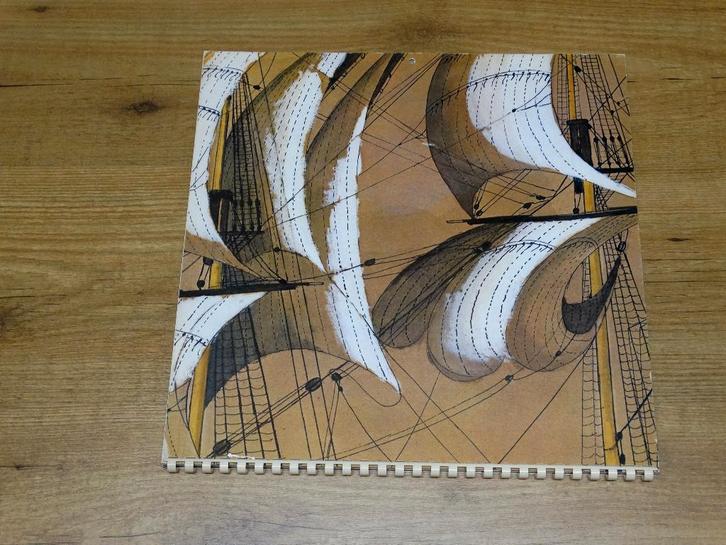 van Ommeren scheepvaart oude vintage kalender 1973, Verzamelen, Scheepvaart, Zo goed als nieuw, Overige typen, Motorboot of Zeilboot