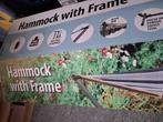 Hangmat met standaard, Tuin en Terras, Hangmatten, Ophalen, Gebruikt, Eenpersoons, Met standaard