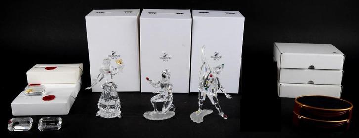 Complete set trilogie 'Masquerade', Swarovski nieuw in OVP, Verzamelen, Swarovski, Nieuw, Figuurtje, Ophalen of Verzenden