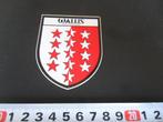 sticker wapen WALLIS zwitserland, Verzamelen, Ophalen, Zo goed als nieuw, Bedrijf of Vereniging