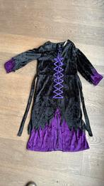 Heksen jurk maat 128, Kinderen en Baby's, Carnavalskleding en Verkleedspullen, Ophalen of Verzenden, Zo goed als nieuw