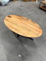 Mango hout salon tafel uitverkoop nieuwe tafels KOOPJE, Huis en Inrichting, Ophalen, 50 tot 100 cm, Rond, Nieuw