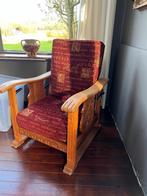 Prachtige antieke rokersstoel (verstelbaar), Huis en Inrichting, Ophalen, Hout, Gebruikt, Bruin