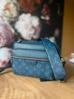 Louis messenger bag, Ophalen of Verzenden, Nieuw, Zwart, Leer