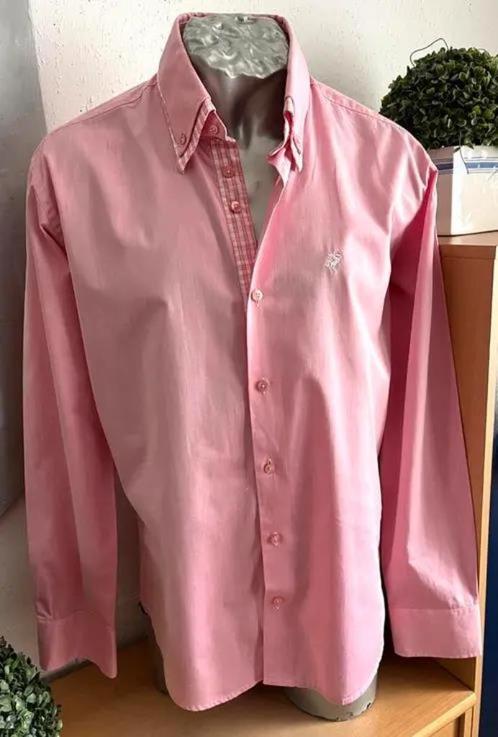 Culture roze overhemd maat L, Kleding | Heren, Overhemden, Zo goed als nieuw, Halswijdte 41/42 (L), Roze, Ophalen of Verzenden