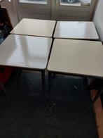 4 Kleine Tafeltjes - 60x60 cm, Huis en Inrichting, Tafels | Eettafels, Gebruikt, 50 tot 100 cm, Eenvoudig, Vierkant