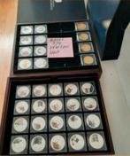 EDEL COLLECTIE VERZILVERD VERGULD KAVEL 274, Postzegels en Munten, Munten | Nederland, Overige waardes, Koningin Wilhelmina, Goud