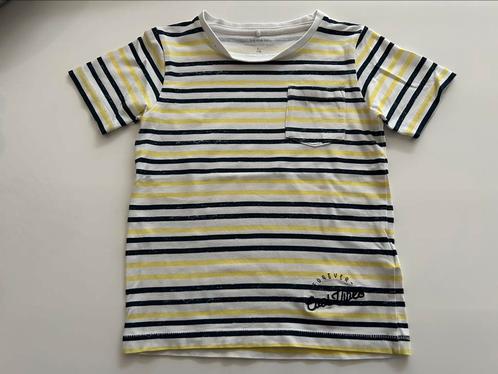 Gestreept shirt van Name It maat 110, Kinderen en Baby's, Kinderkleding | Maat 110, Gebruikt, Jongen, Shirt of Longsleeve, Ophalen of Verzenden