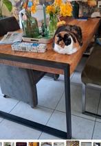 Mango eettafel 160x90, Huis en Inrichting, Tafels | Eettafels, Ophalen, 50 tot 100 cm, Zo goed als nieuw, 150 tot 200 cm